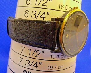 Raymond Weil 5781 Mens 18K Gold Plated Quartz Watch 5