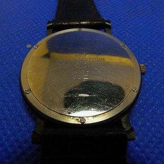 Raymond Weil 5781 Mens 18K Gold Plated Quartz Watch 7
