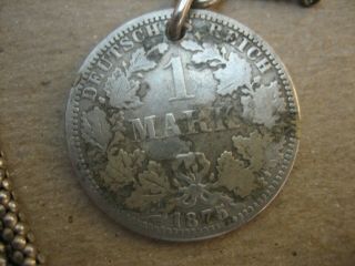 Vintage Unique S/Silver ALBERT - Pocket Watch Chain 20in.  Long 3