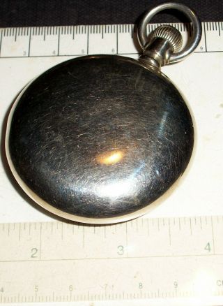 Elgin Antique American Pocket Watch Good Runner Grade 74 Circa 1894 3