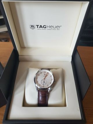 Tag Heuer Carrera Calibre 6 Watch Was2112 Automatic.