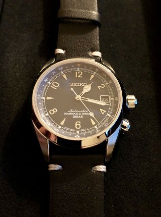 Seiko Alpinist Limited Edition - Hodinkee Exclusive Watch - Blue Spb089