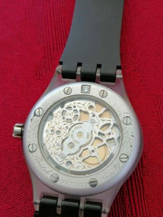 Swatch Diaphane One Carrousel Tourbillon Limited Edition Mechanical Wrist Watch 10