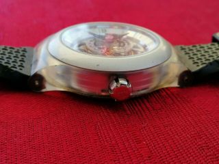 Swatch Diaphane One Carrousel Tourbillon Limited Edition Mechanical Wrist Watch 2