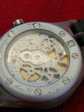 Swatch Diaphane One Carrousel Tourbillon Limited Edition Mechanical Wrist Watch 4