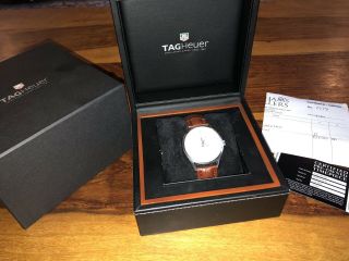 Tag Heuer Carrera GMT Twin Time Automatic Watch Certified With Papers 3
