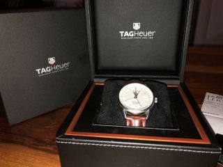 Tag Heuer Carrera GMT Twin Time Automatic Watch Certified With Papers 8
