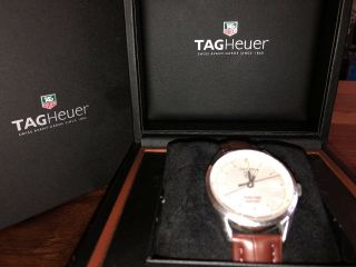 Tag Heuer Carrera GMT Twin Time Automatic Watch Certified With Papers 9