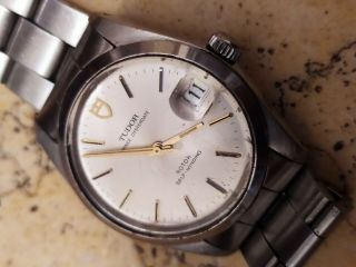 Vintage Rolex Tudor Prince Oyster Date Automatic Men Wrist Watch