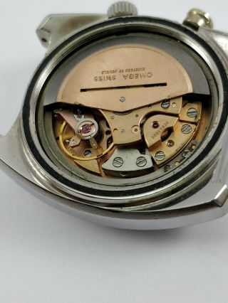 OMEGA Memomatic Vintage Automatic Alarm Watch 166.  072 Cal 980 Rare 1970 ' s 5