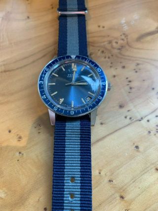 Zenith A3634 Automatic Vintage Dive Watch Cal 2552