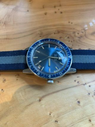 Zenith A3634 Automatic Vintage Dive Watch Cal 2552 2