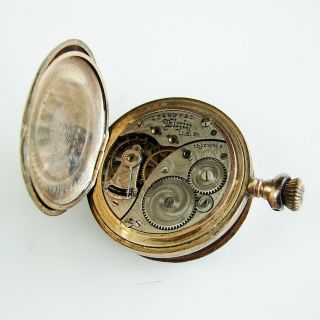 Antique Vintage Elgin Grade 354 Hunters Case Pocket Watch Circa 1911 4
