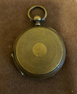 Vintage M J Tobias Liverpool Key Wind Compass Pocket Watch 5