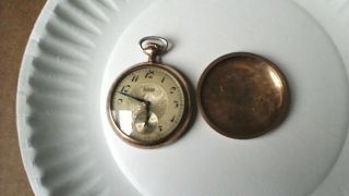 Vintage Elgin Pocket Watch 15 Jewels///model 7 Elgin 16s For Parts//repair Elgin