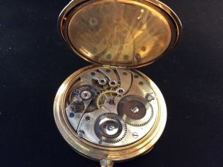 Vintage Longines gold filled Pocket Watch for repair. 6