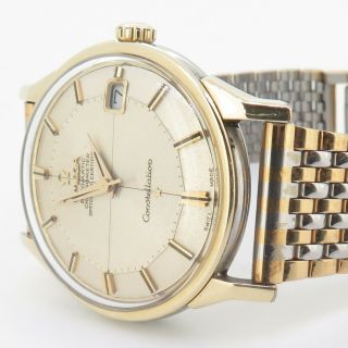 Vintage ’67 Omega Constellation Steel 24J Auto 564 Two Tone Watch 168 005 NO RES 3
