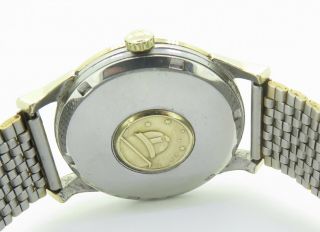 Vintage ’67 Omega Constellation Steel 24J Auto 564 Two Tone Watch 168 005 NO RES 5