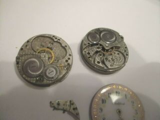 ROCKFORD POCKETWATCH 0 SIZE PARTIAL MOVEMENTS AND A MULTI COLOR DIAL 4