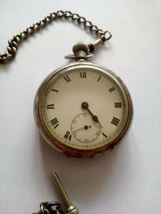 CYMA Pocket Watch with chain and case 2