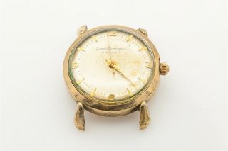 Vintage Girard Perregaux Gyromatic 14k Yellow Gold Filled Automatic Mens Watch