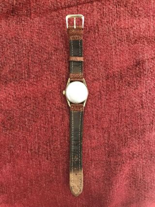 Vintage Rolex Oyster Perpetual GP Case & Cream Dial. 3