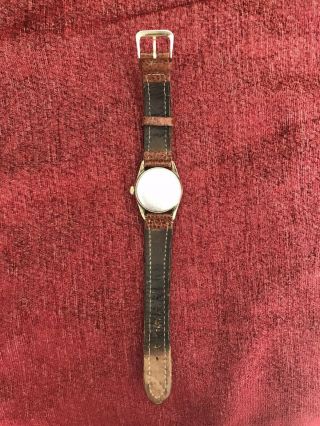 Vintage Rolex Oyster Perpetual GP Case & Cream Dial. 6