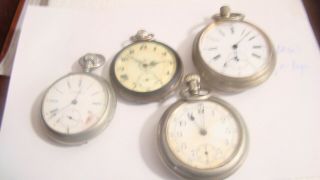 4 Antique Pocket Watches 3