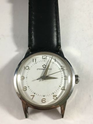 Vintage Eterna - Matic 17 Jewel 31mm Watch / Adjusted Two 2 Positions
