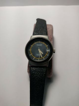Tissot Seastar Water Resistant Vintage Quartz Watch With Date Window