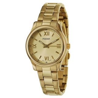 Pulsar Ph8062 Gold Tone Stainless Steel Watch Brand