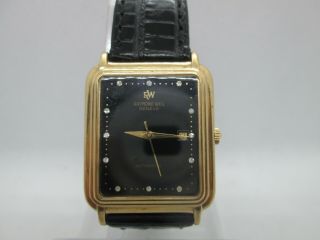 Raymond Weil Geneve Date Goldplated Automatic Mens Watch