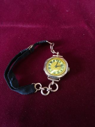 Antique Or Vintage 9ct Rose Gold Ladies Watch - Veron - Grauer,  Swiss Made Import?