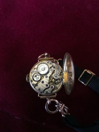 Antique Or Vintage 9ct Rose Gold Ladies Watch - Veron - Grauer,  Swiss Made Import? 7