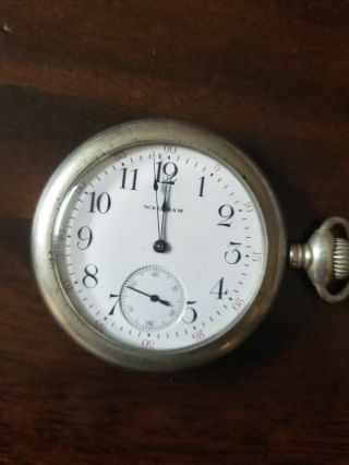 Antique 12s 15j Waltham Pocket Watch Grade 220 - 1913