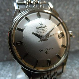 Vintage Omega Constellation Pie Pan Automatic Mens Watch Cal:561 4