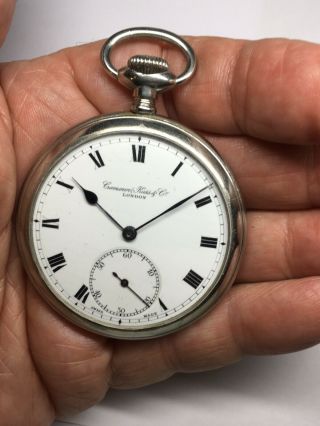 Cyma Pocket Watch Made For Camera Kuss Of London.  Spares Or Repairs.