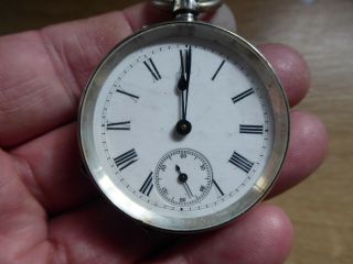 Antique Silver Gents Pocket Watch