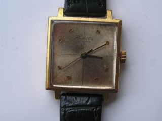 Vintage Watch Ussr Raketa 2209 Gold Plated - Serviced