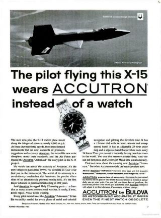 Vintage Bulova Accutron Astronaut GMT watch 1966 - Fully 10