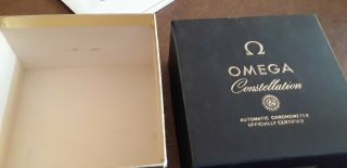 Vintage Omega Watch Box for Omega Constellation 1970 