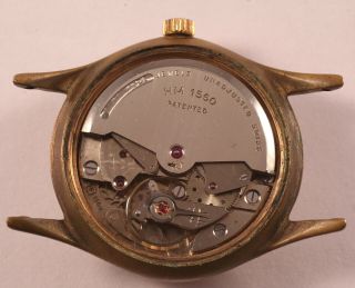 Vintage CURTISS (BULOVA) 25 Jewel Bidynator Automatic Swiss Watch HM/Felsa 1560 5