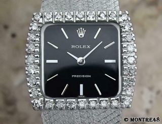 Rolex 2611 Swiss Made Luxury Lady Diamonds And Stainless Steel 1972 Watch Jl97