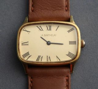 Vintage Watch A Barthelay - Swiss Made Handwinding - 1970