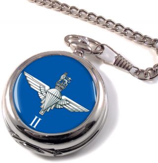 2nd Battalion Parachute Regiment Full Hunter Pocket Watch (optional Engraving)