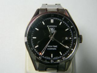 Tag Heuer Carrera Calibre 7 Twin Time Mens Automatic Watch.  Wv21150