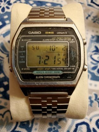 Very Rare 1980 Vintage Casio H101 (106) Marlin Japan B 37mm Watch.