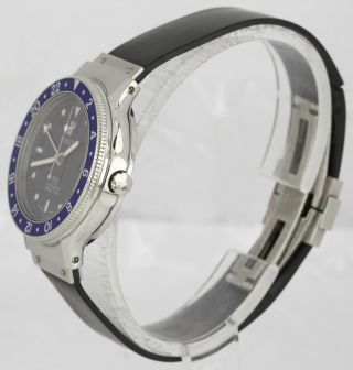 Hublot Classic MDM Greenwich Mean Time 32mm Blue Purple Quartz Watch 1472.  1 3