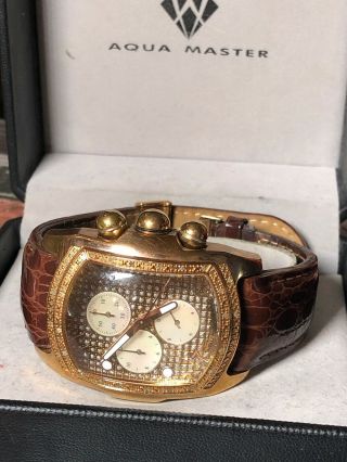 Aqua Master Diamond W96 Wrist Watch For Men