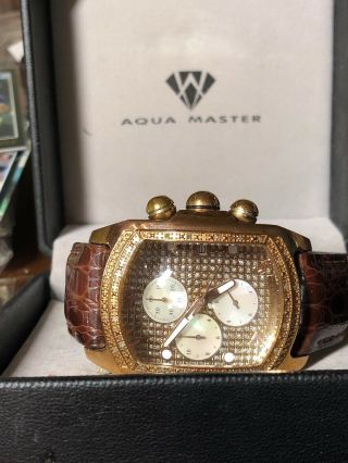 Aqua Master Diamond W96 Wrist Watch for Men 2
